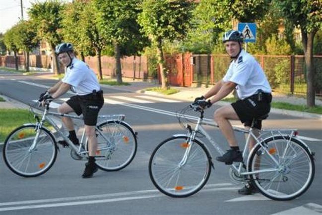 Radomscy policjanci na rowerach