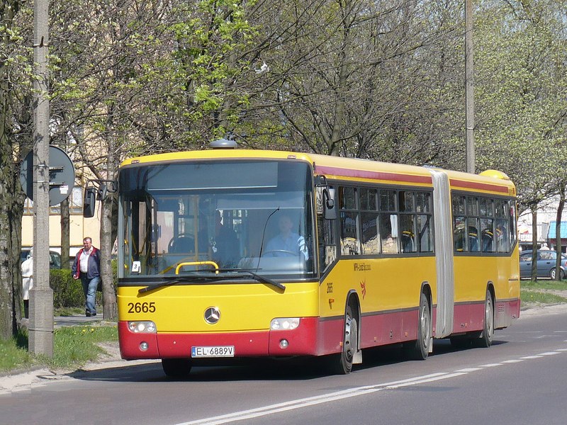 Buspasy w Łodzi z ruchem rowerowym