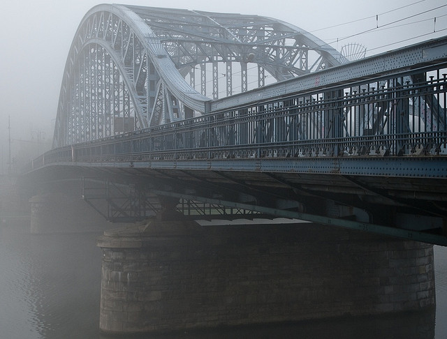 Krakowska mgła, kilkudziesięciu rowerzystów i cztery obserwacje