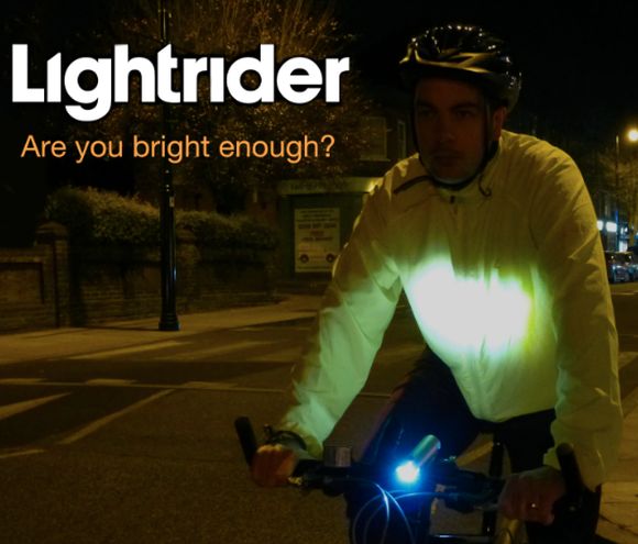 Lightrider – dwustronna lampka rowerowa